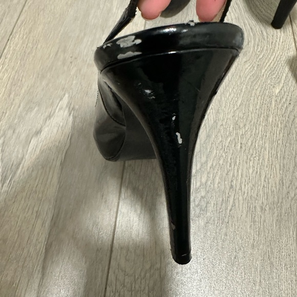 Vintage Fioni sling back platform heels - Picture 3 of 3